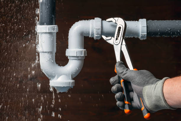 Professional Emergency Plumber technician working in Royal Center, IN